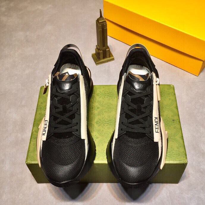 Factory precio [Fendi] 2021 zapatos casuales de lujo de moda productos de gama alta. ¡Indescriptible
