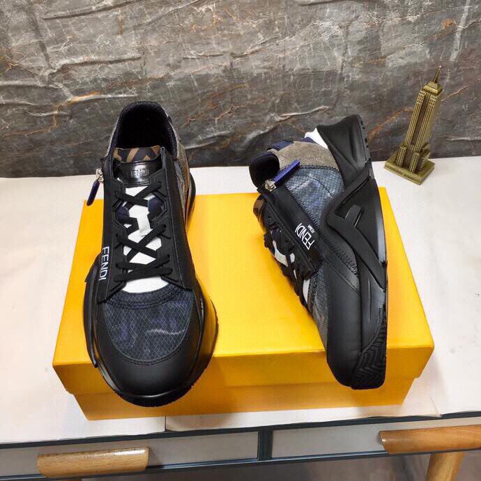 Factory precio [Fendi] 2021 zapatos casuales de lujo de moda productos de gama alta. ¡Indescriptible
