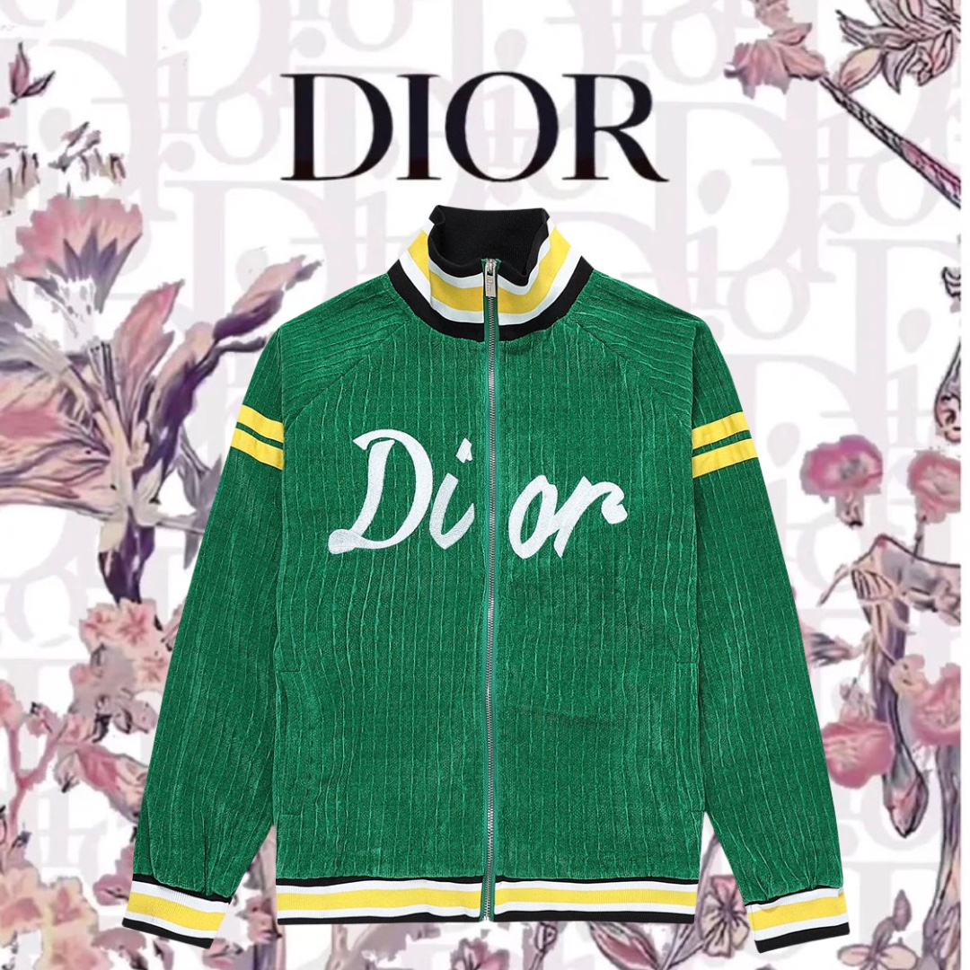 Dior Clothing Pants & Trousers Shirts & Blouses Green Yellow Splicing Unisex