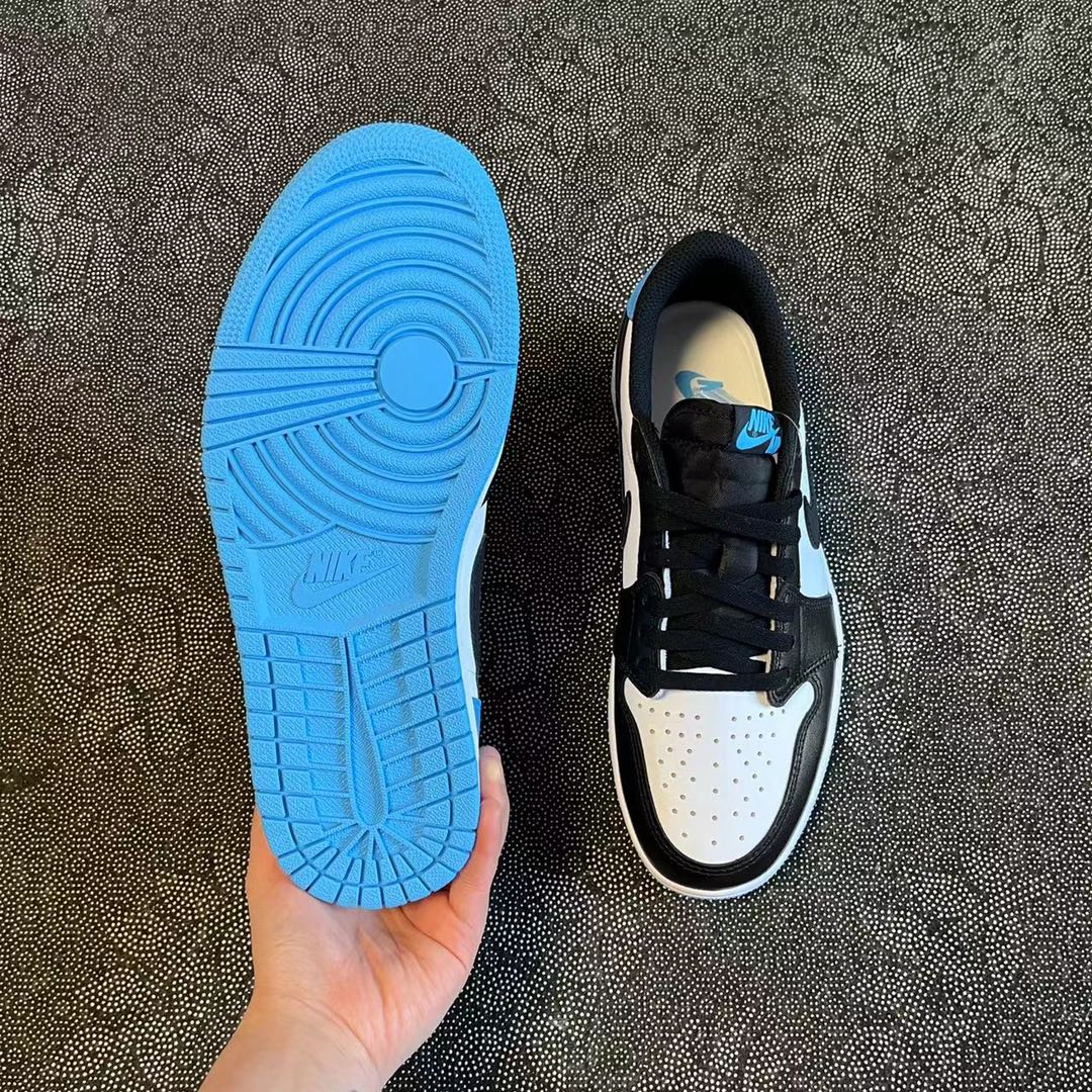 ? Air Jordan 1 Low OG款 ’Black and Dark Blue‘ 黑白蓝配色?