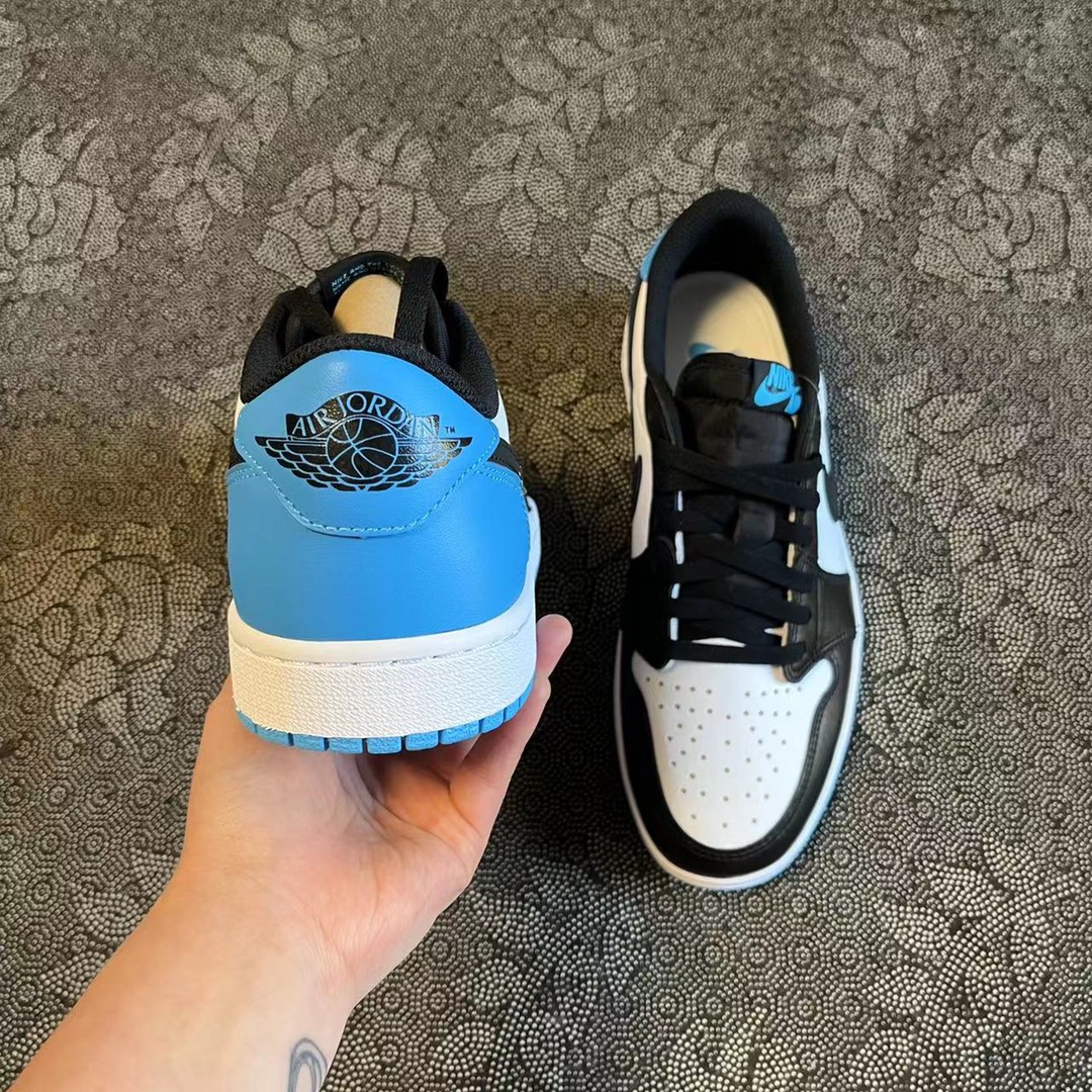 ? Air Jordan 1 Low OG款 ’Black and Dark Blue‘ 黑白蓝配色?