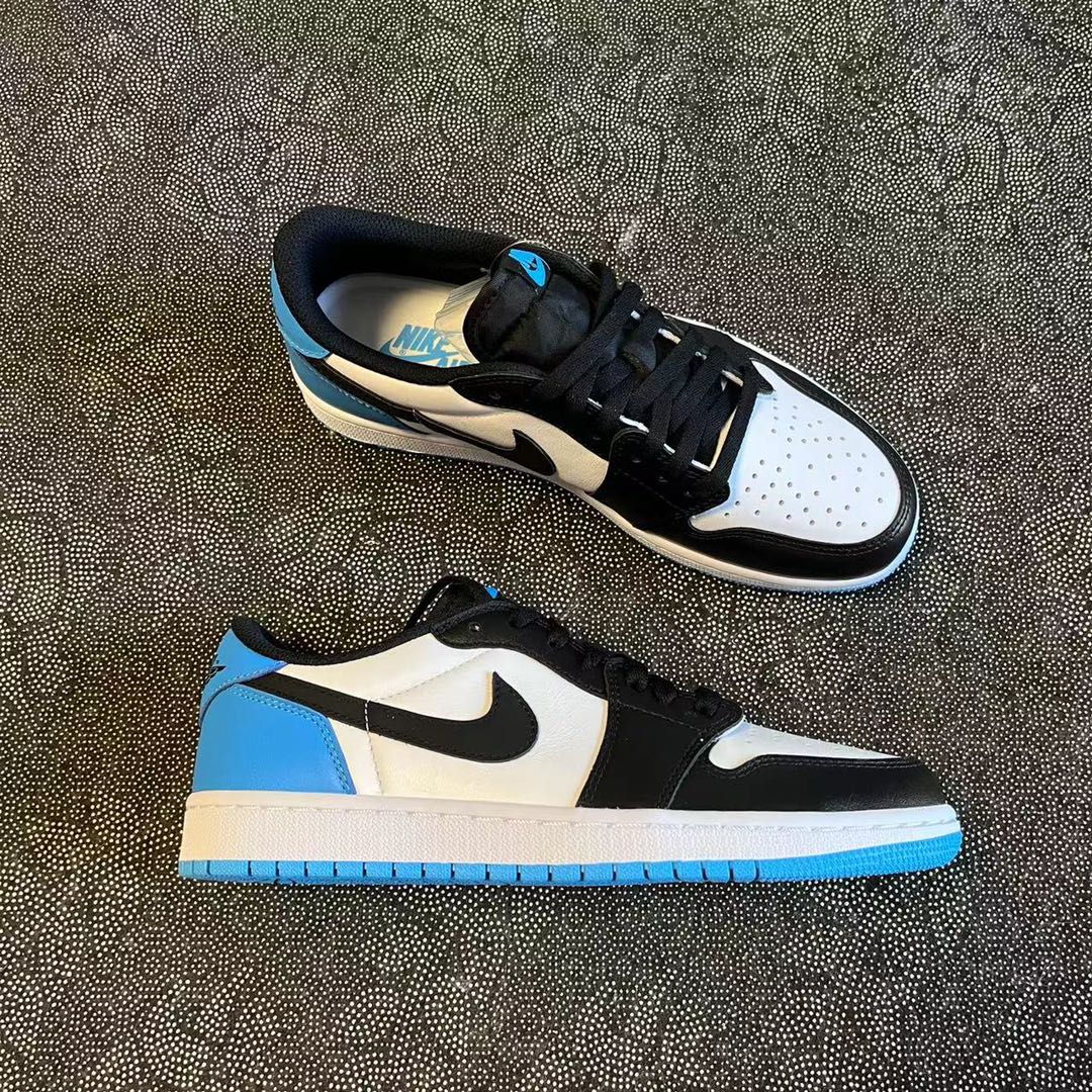 ? Air Jordan 1 Low OG款 ’Black and Dark Blue‘ 黑白蓝配色?