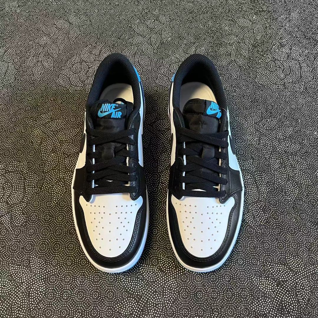 ? Air Jordan 1 Low OG款 ’Black and Dark Blue‘ 黑白蓝配色?