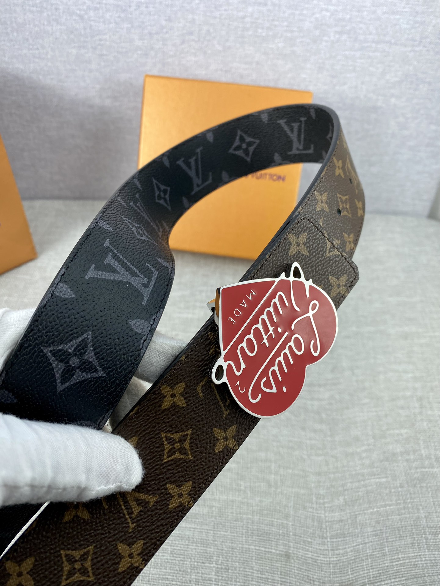 Circle40毫米双面腰带将多样品