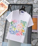 Louis Vuitton AAAAA
 Clothing T-Shirt Set With Diamonds Spring/Summer Collection Short Sleeve