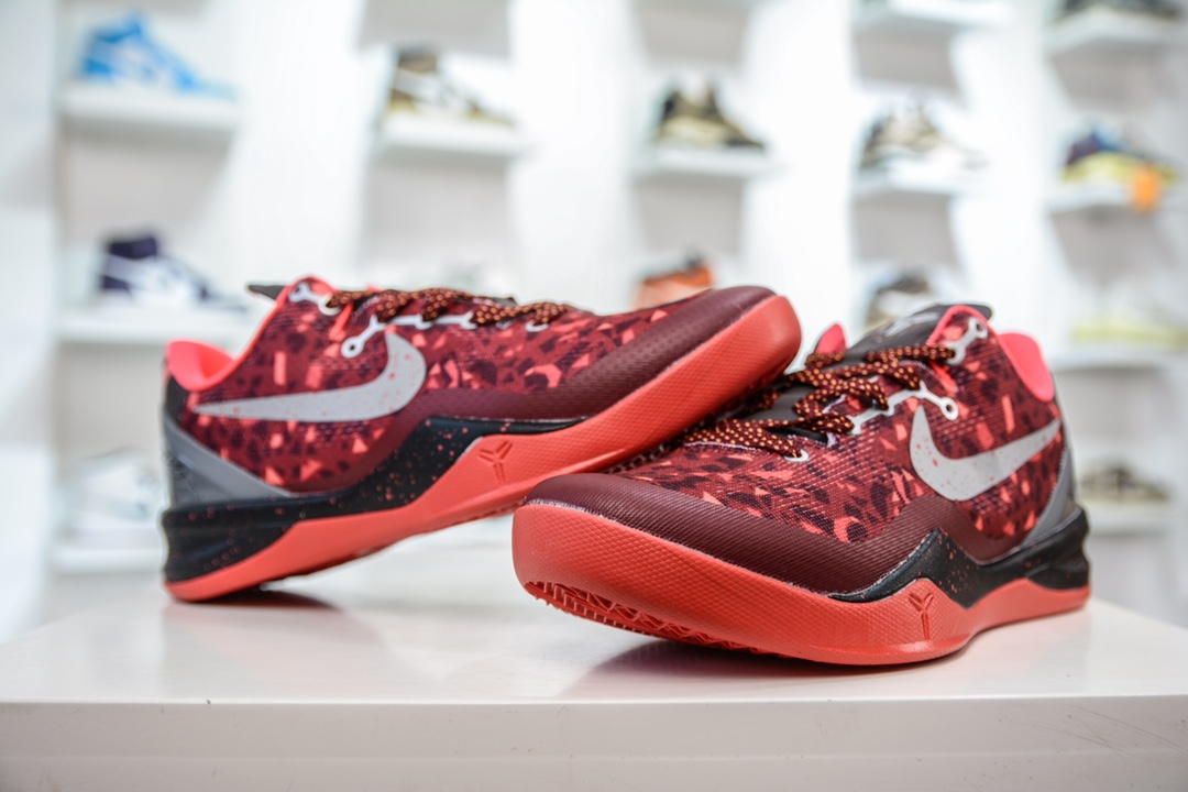 NK Zoom Kobe Ⅷ System Kobe 8th generation replica practical sports low-top cultural basketball shoes 555035-661