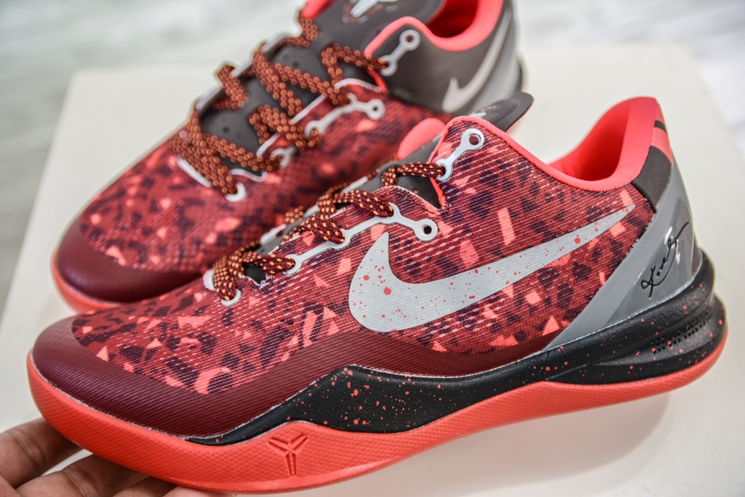 NK Zoom Kobe Ⅷ System Kobe 8th generation replica practical sports low-top cultural basketball shoes 555035-661