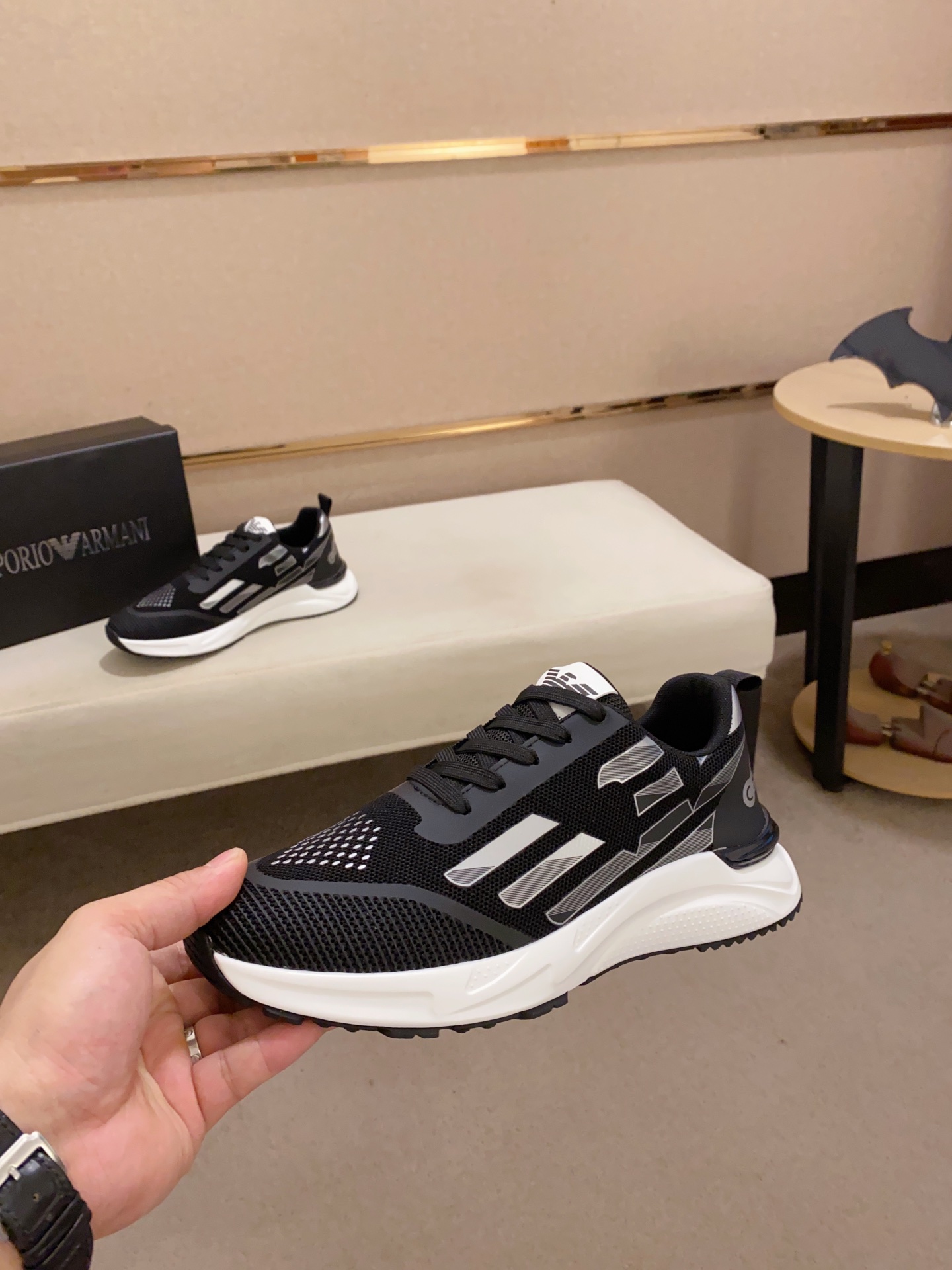 Precio de fábrica: Armani ARMANI EXCHANGE sitio web oficial de los últimos modelos AX moda zapatos c
