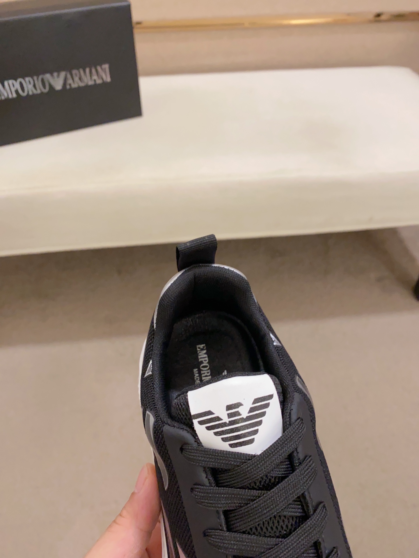 Precio de fábrica: Armani ARMANI EXCHANGE sitio web oficial de los últimos modelos AX moda zapatos c