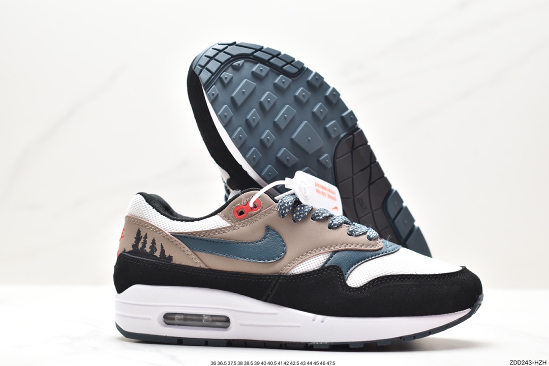 Nike Air Max 1 first generation retro air cushion all-match leisure sports running shoes FJ0698-100