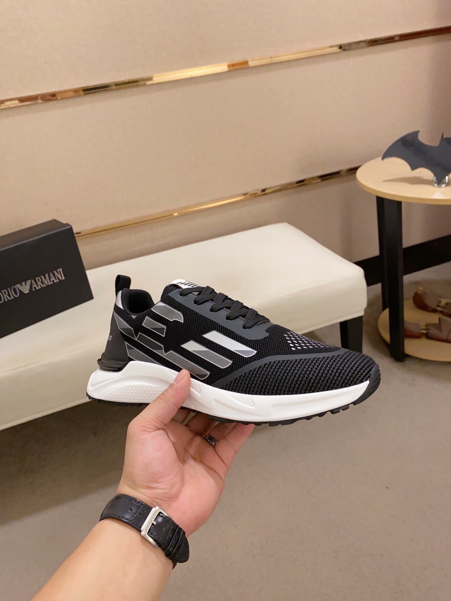 Precio de fábrica: Armani ARMANI EXCHANGE sitio web oficial de los últimos modelos AX moda zapatos c