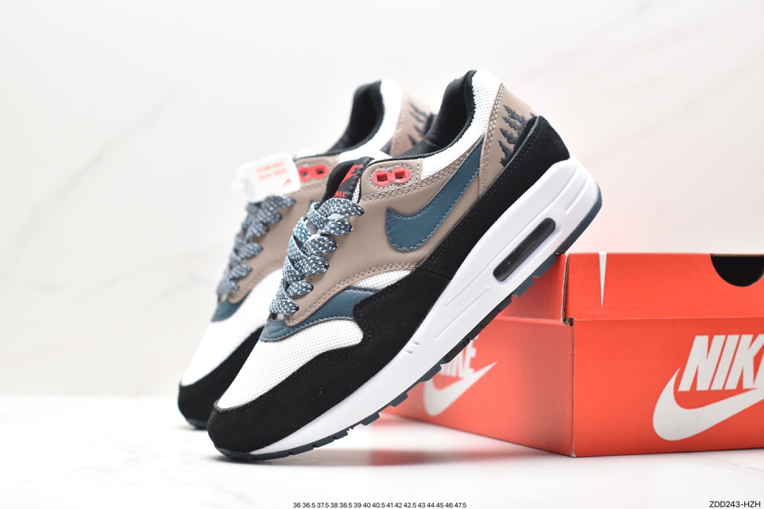 Nike Air Max 1 first generation retro air cushion all-match leisure sports running shoes FJ0698-100