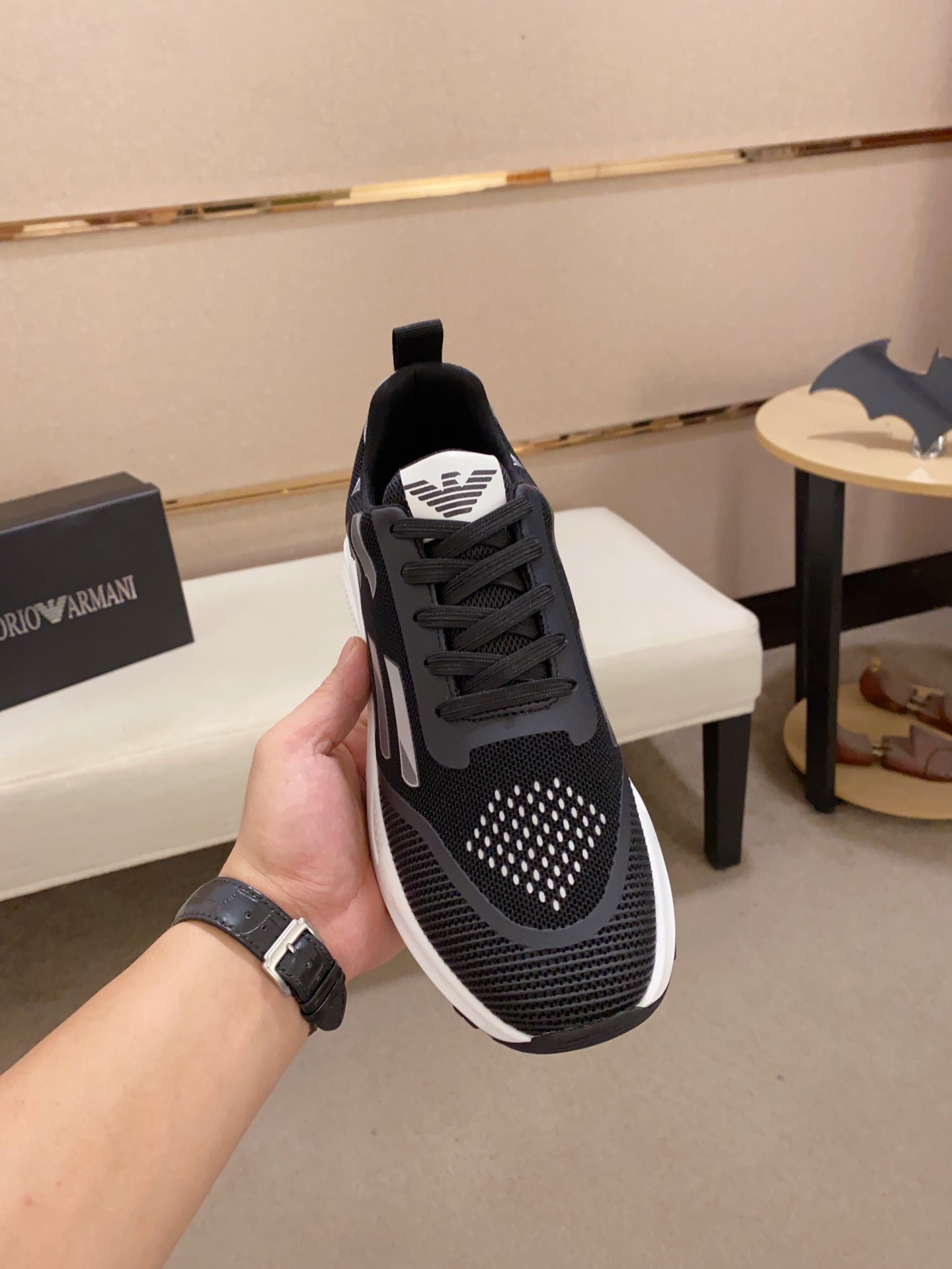 Precio de fábrica: Armani ARMANI EXCHANGE sitio web oficial de los últimos modelos AX moda zapatos c