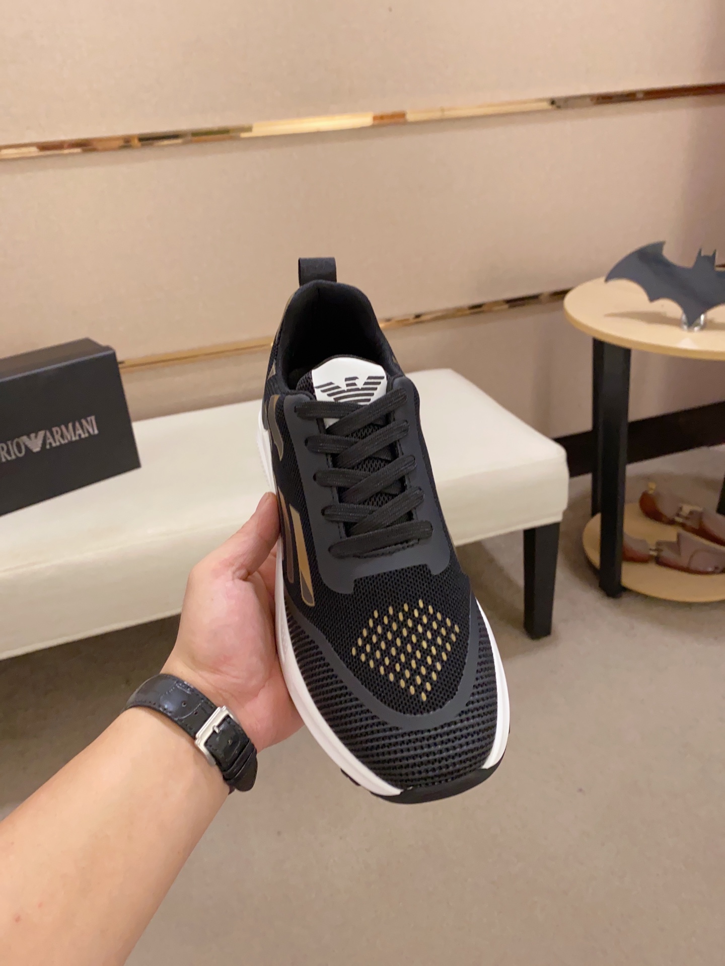 Precio de fábrica: Armani ARMANI EXCHANGE sitio web oficial de los últimos modelos AX moda zapatos c
