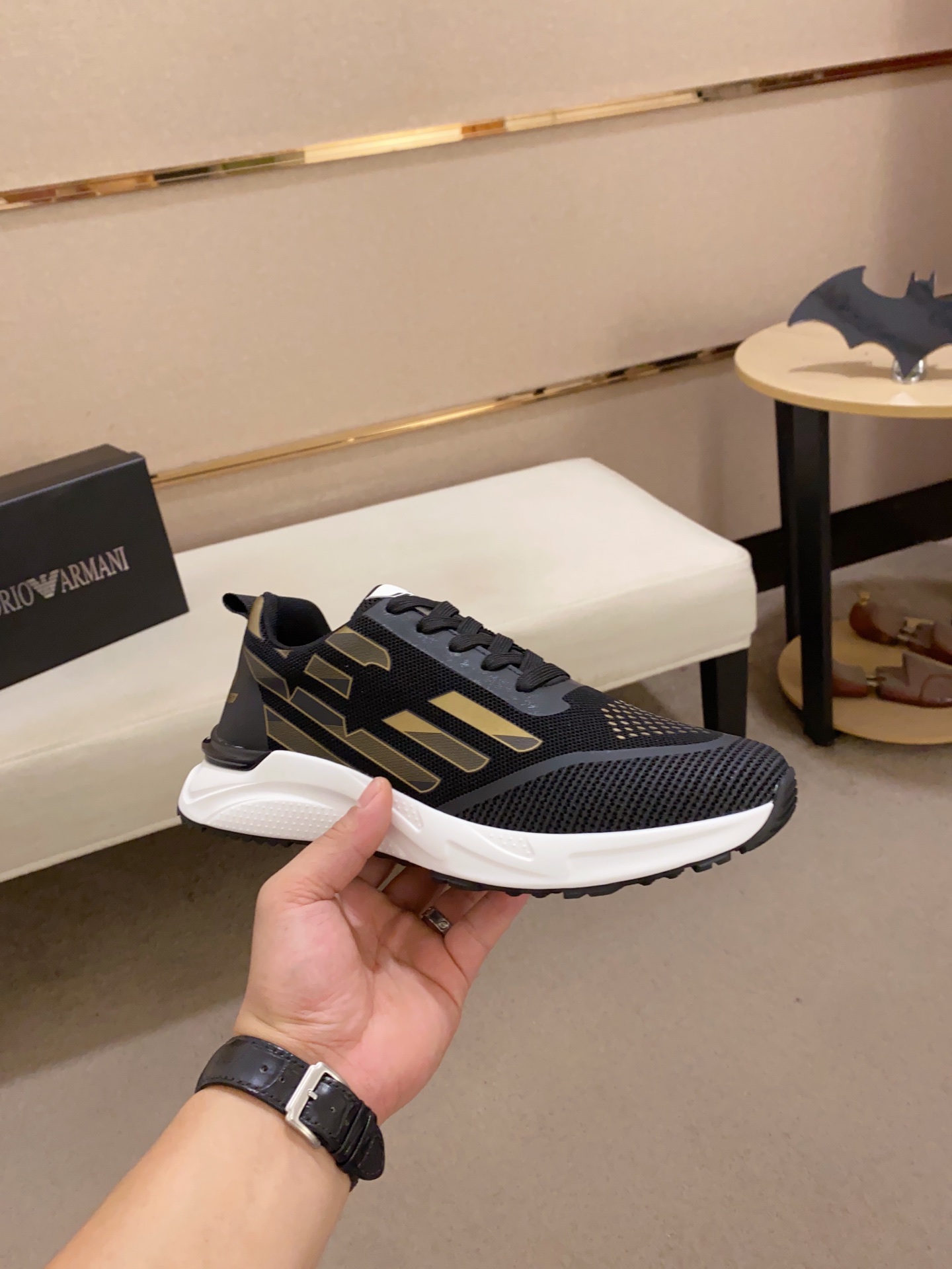 Precio de fábrica: Armani ARMANI EXCHANGE sitio web oficial de los últimos modelos AX moda zapatos c