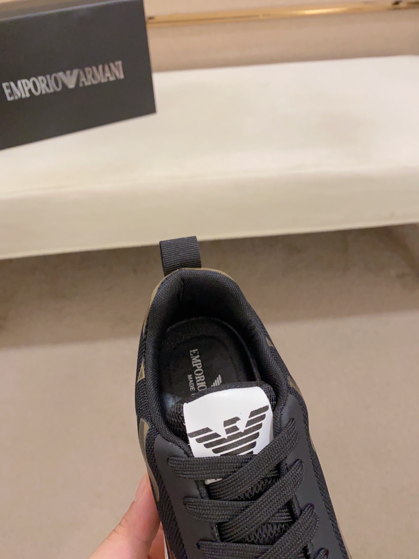 Precio de fábrica: Armani ARMANI EXCHANGE sitio web oficial de los últimos modelos AX moda zapatos c