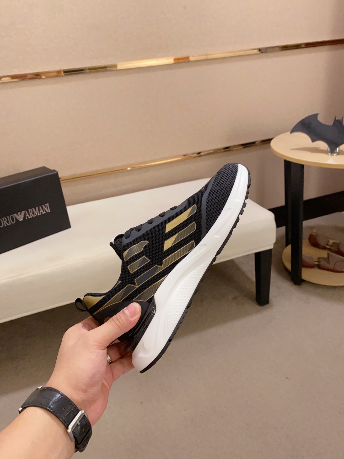 Precio de fábrica: Armani ARMANI EXCHANGE sitio web oficial de los últimos modelos AX moda zapatos c