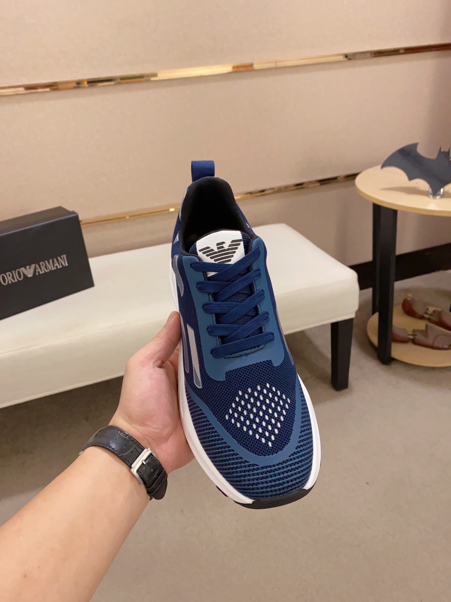 Precio de fábrica: Armani ARMANI EXCHANGE sitio web oficial de los últimos modelos AX moda zapatos c