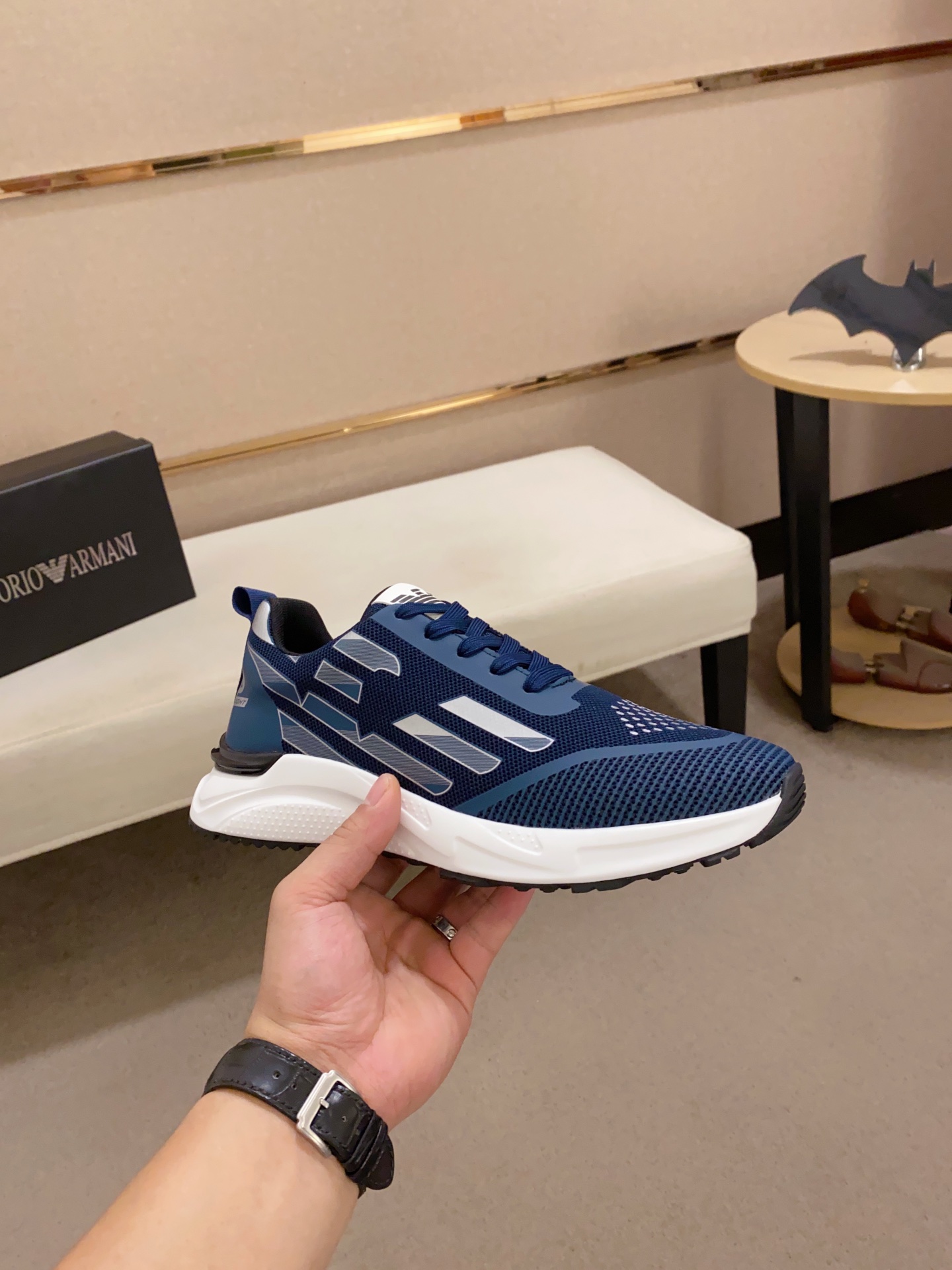 Precio de fábrica: Armani ARMANI EXCHANGE sitio web oficial de los últimos modelos AX moda zapatos c
