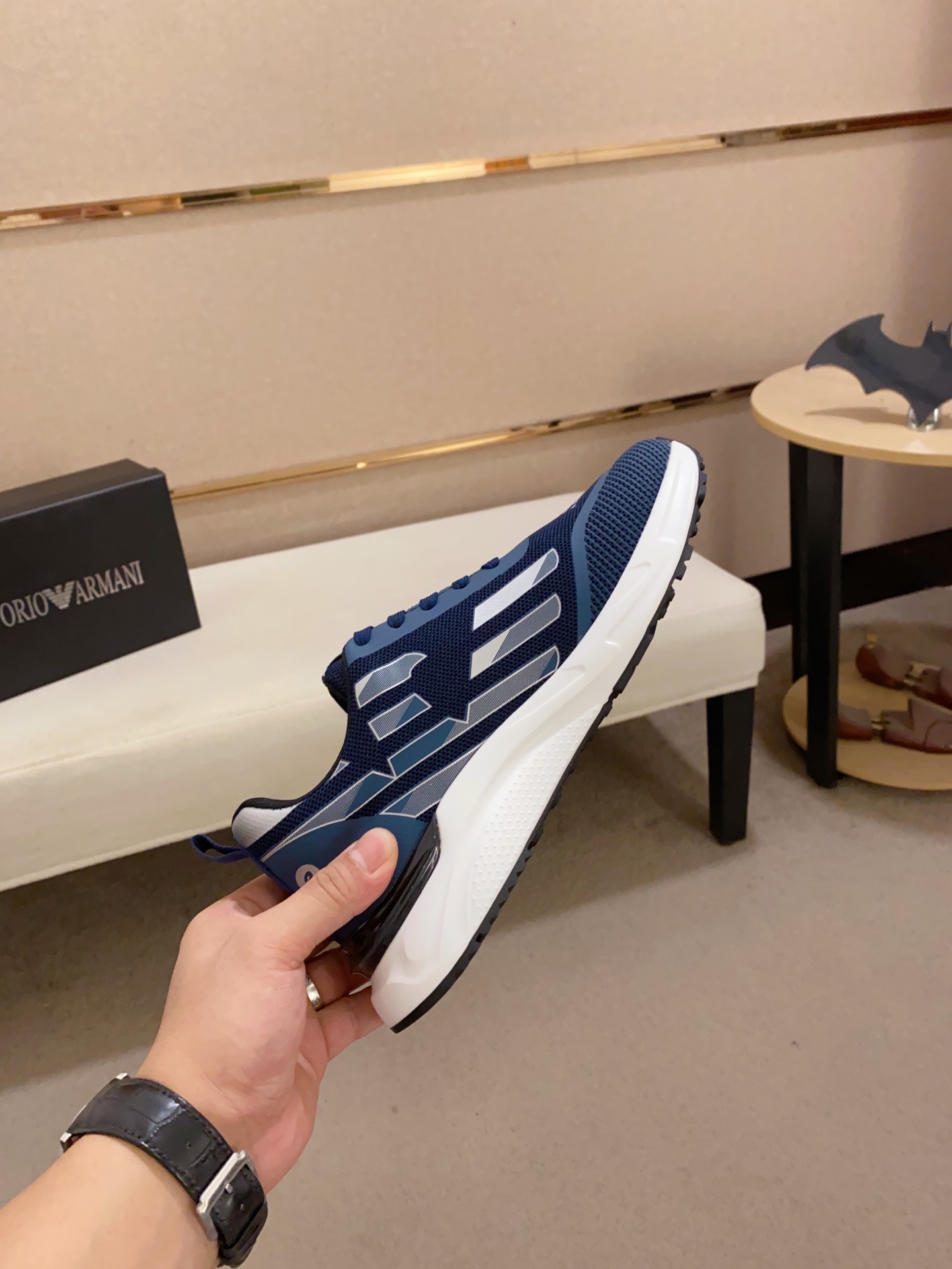 Precio de fábrica: Armani ARMANI EXCHANGE sitio web oficial de los últimos modelos AX moda zapatos c