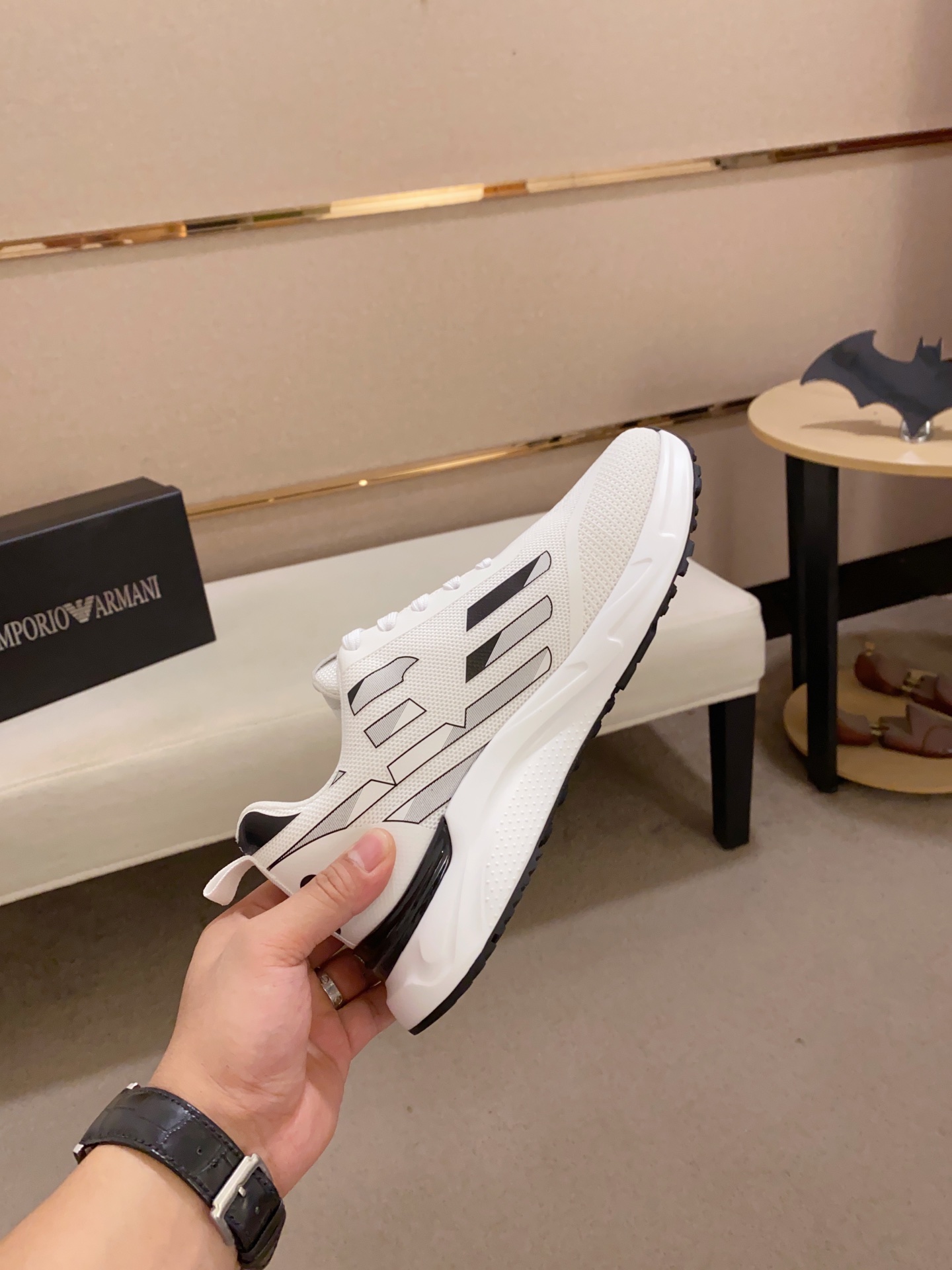 Precio de fábrica: Armani ARMANI EXCHANGE sitio web oficial de los últimos modelos AX moda zapatos c