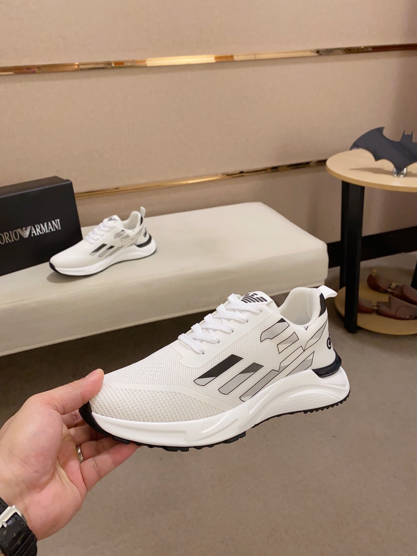 Precio de fábrica: Armani ARMANI EXCHANGE sitio web oficial de los últimos modelos AX moda zapatos c