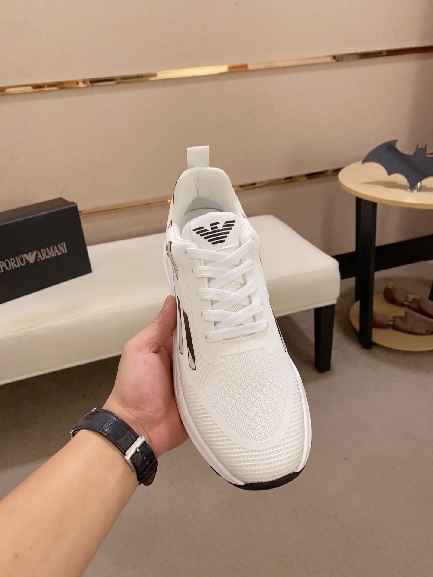 Precio de fábrica: Armani ARMANI EXCHANGE sitio web oficial de los últimos modelos AX moda zapatos c