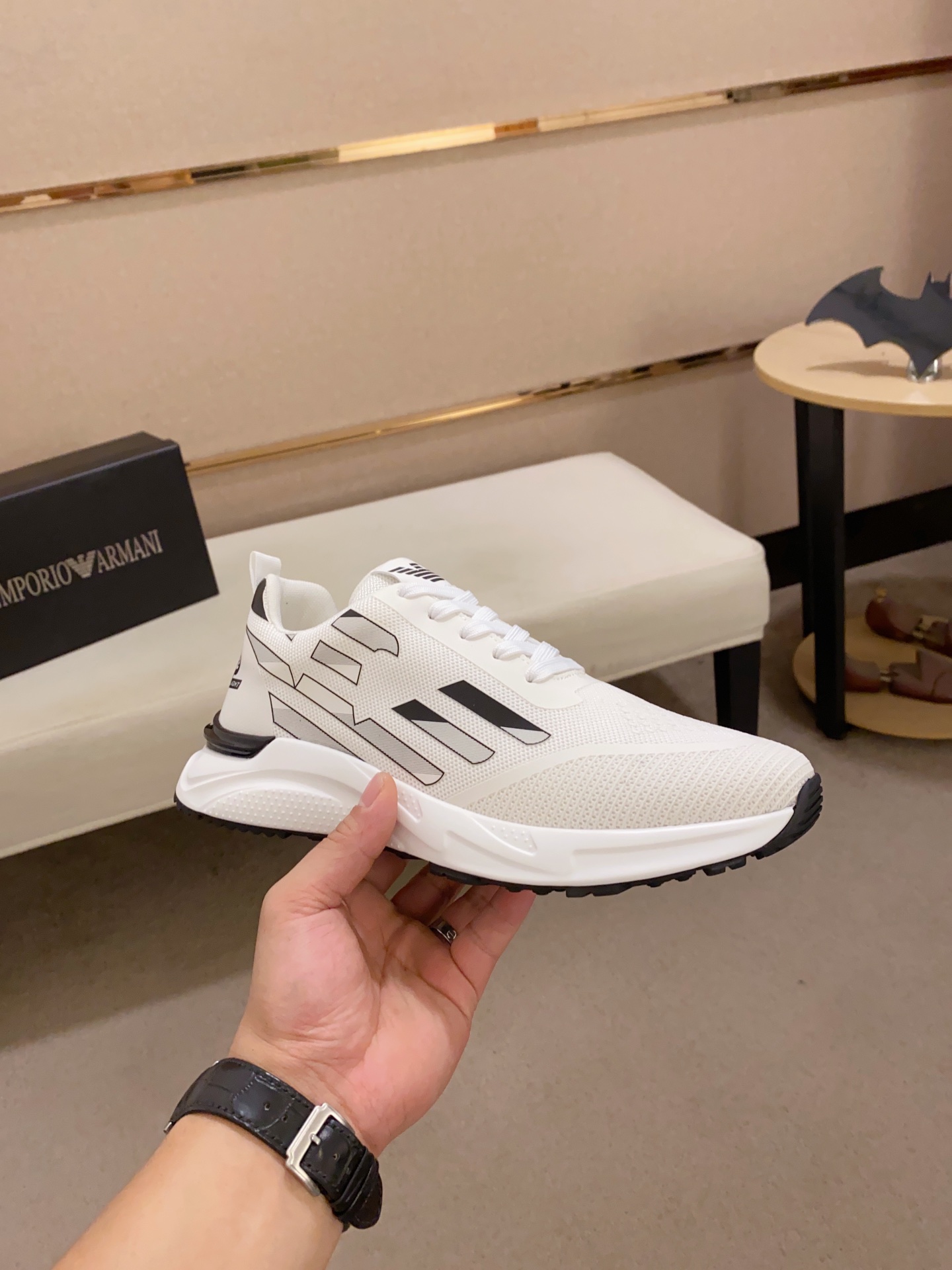 Precio de fábrica: Armani ARMANI EXCHANGE sitio web oficial de los últimos modelos AX moda zapatos c