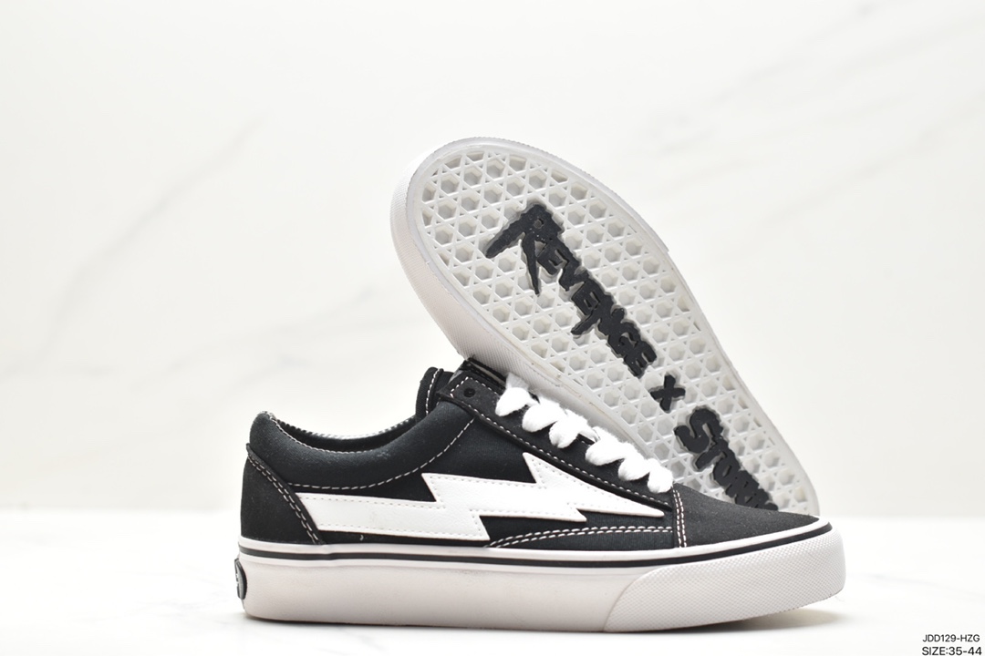 Vans Revenge x Stoem Vans official lightweight, wear-resistant, comfortable thick-soled casual canvas shoes