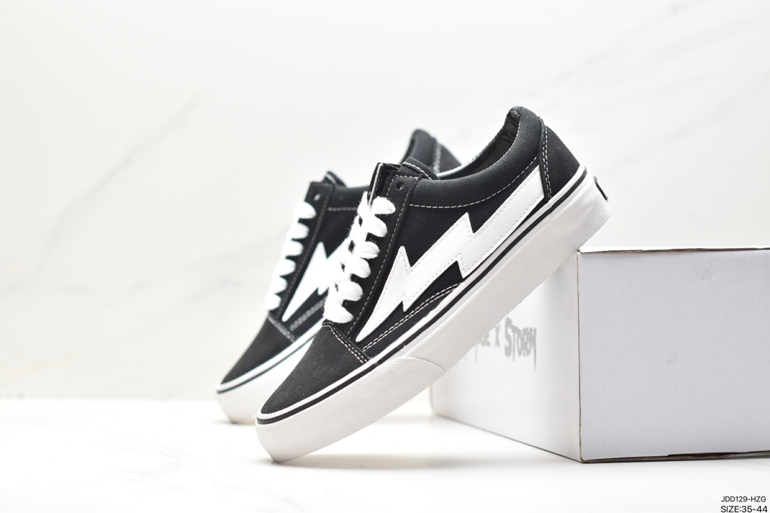 Vans Revenge x Stoem Vans official lightweight, wear-resistant, comfortable thick-soled casual canvas shoes