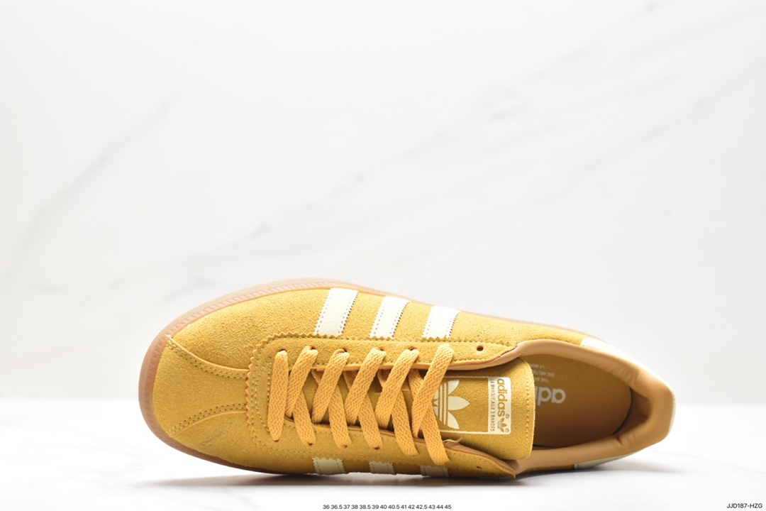 Adidas Originals Bermuda suede non-slip wear-resistant lightweight low-top sneakers ID4574