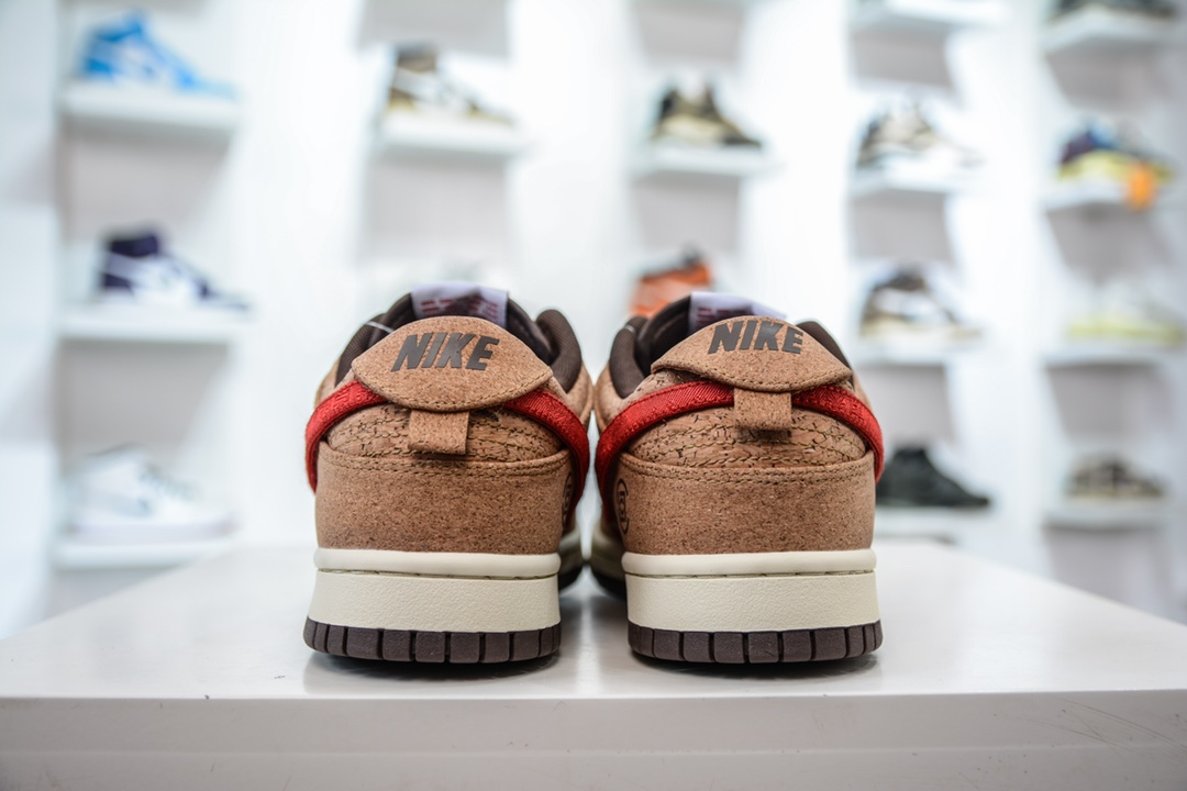 AY version original foreign trade special clot x Nike dunk low Guan Xi cork replacement hook FN0317-121