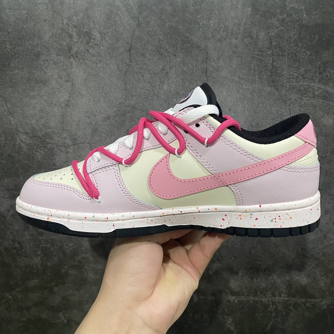 CS version NK Dunk Low Multi-Color Swoosh SB low-top deconstructed straps dynamic three hooks FD4623-151