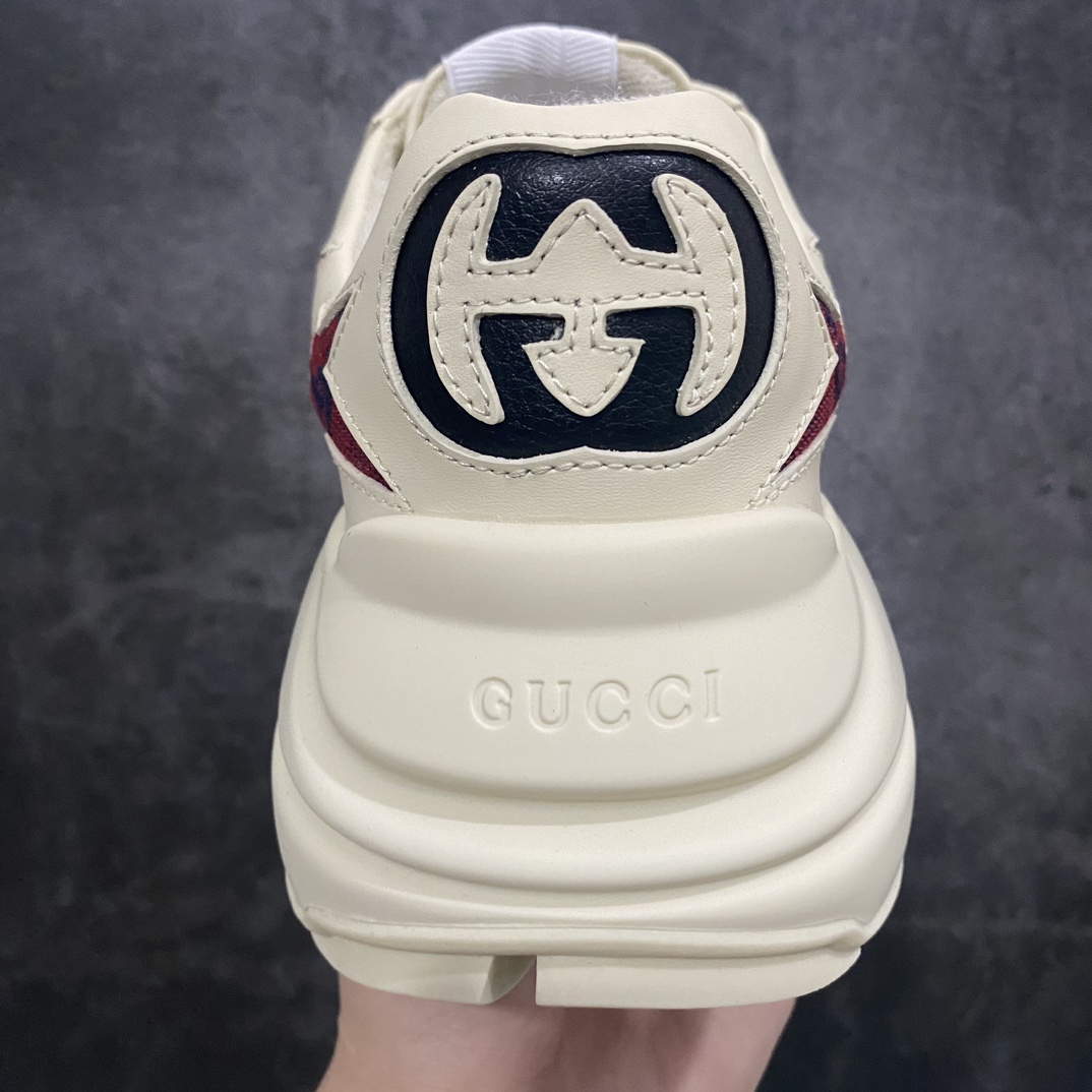 Top-quality Gucci Rhyto series graffiti print sports shoes