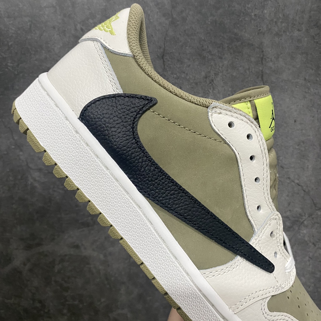 420 【X版版本】Travis Scott x Air Jordan 1 Golf AJ1乔1 TS联名倒钩高尔夫 FZ3124-200