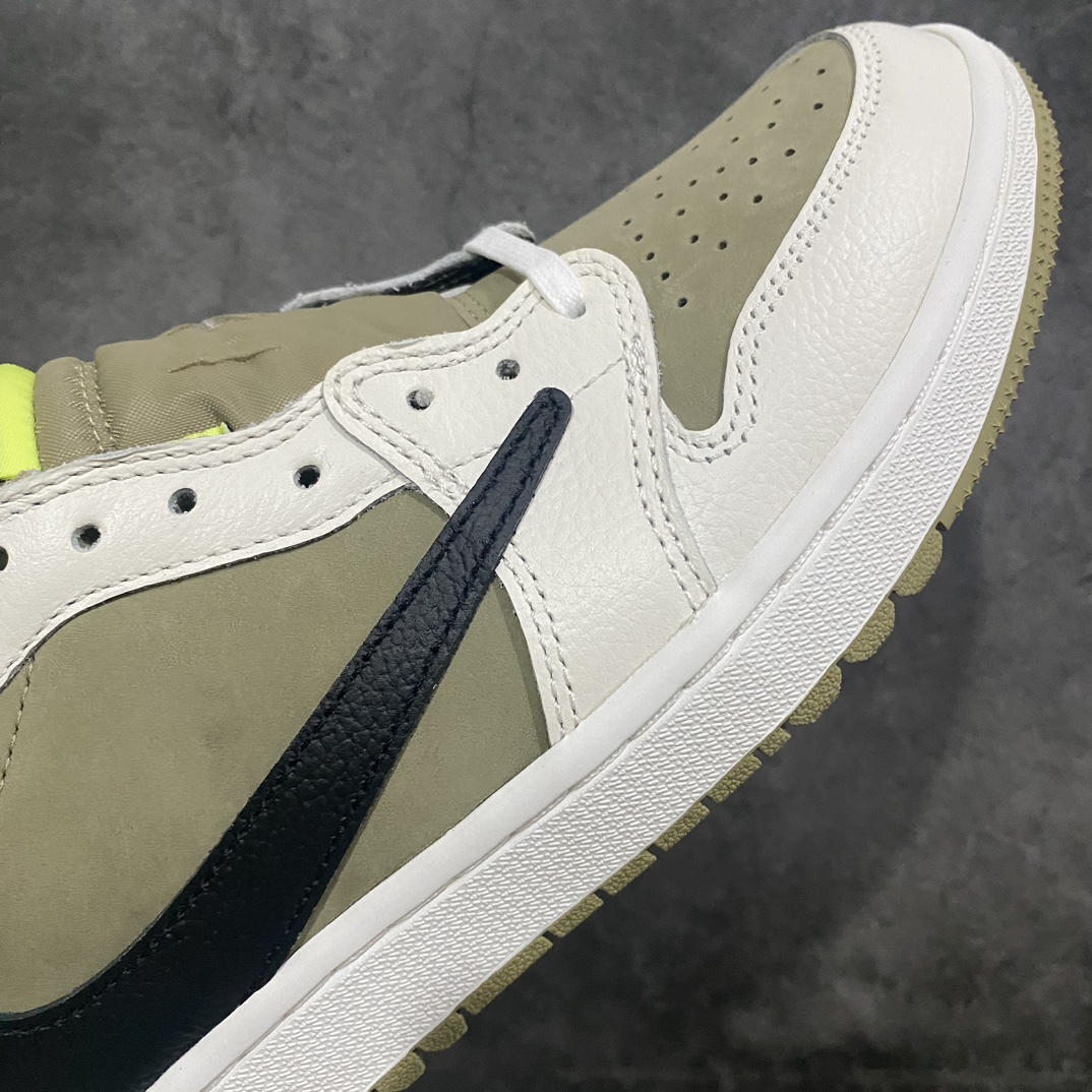 420 【X版版本】Travis Scott x Air Jordan 1 Golf AJ1乔1 TS联名倒钩高尔夫 FZ3124-200