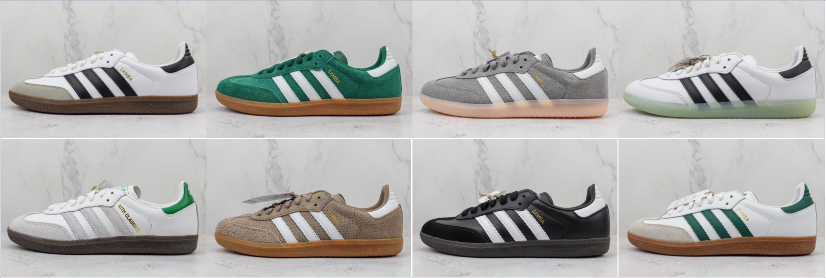 Zapatillas de trébol Adidas Dexun edición conjunta Kith Kith x Adidas Original Samba OG zapatillas de skate retro Samba…