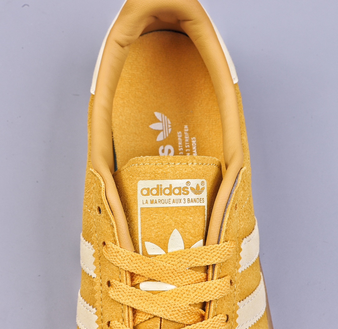 Adidas Originals Bermuda suede non-slip wear-resistant lightweight low-top sneakers ID4574