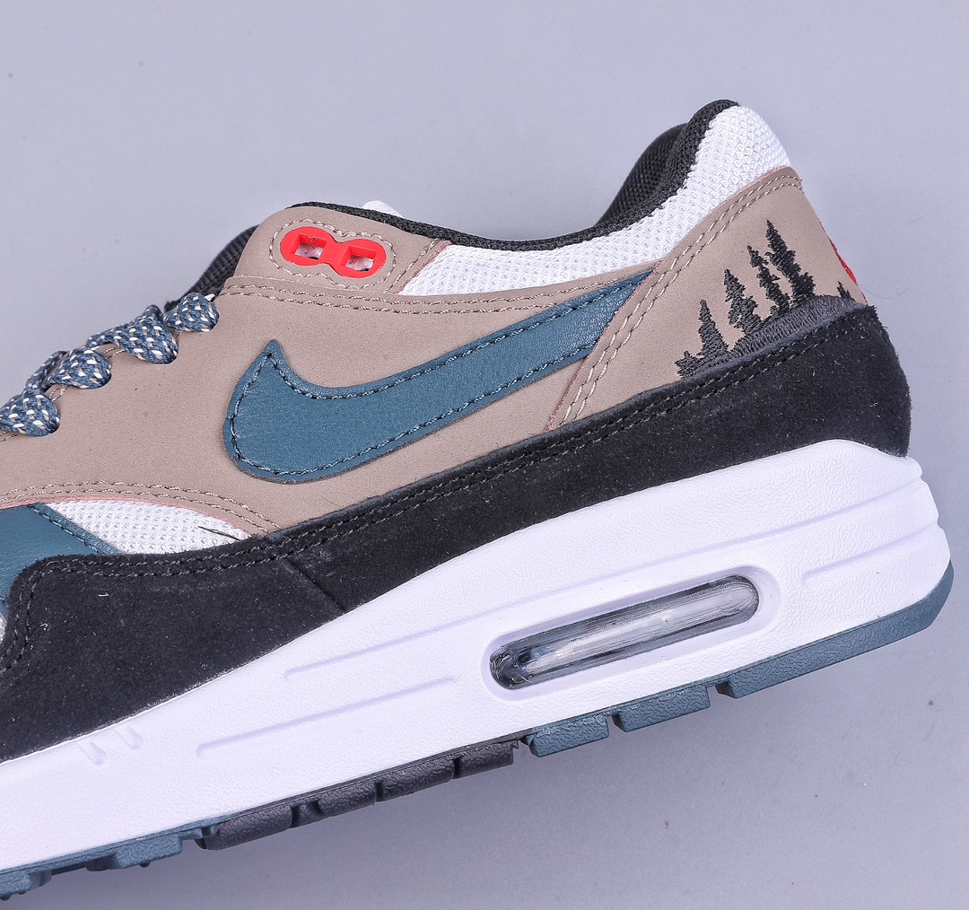 Nike AIR MAX1 sp hybrid technology breathable rear half air cushion running shoes FJ0698-100