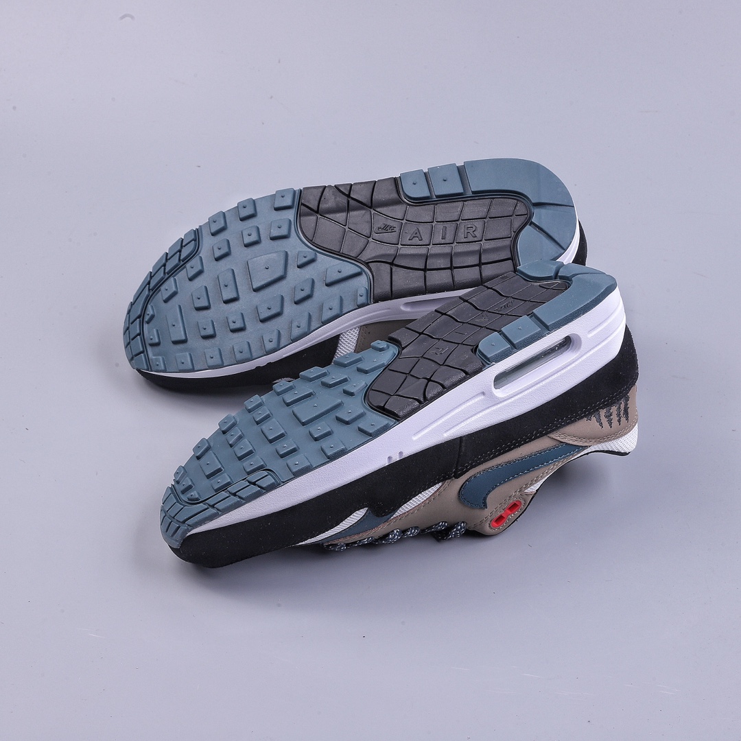 Nike AIR MAX1 sp hybrid technology breathable rear half air cushion running shoes FJ0698-100