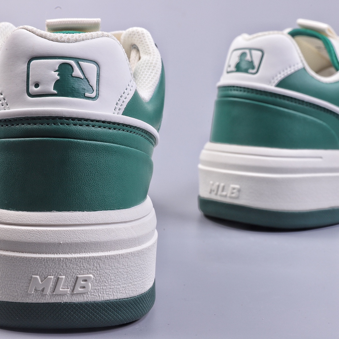 Green X MLB American Professional Baseball League Chinky Liner series low-top sports casual sneakers