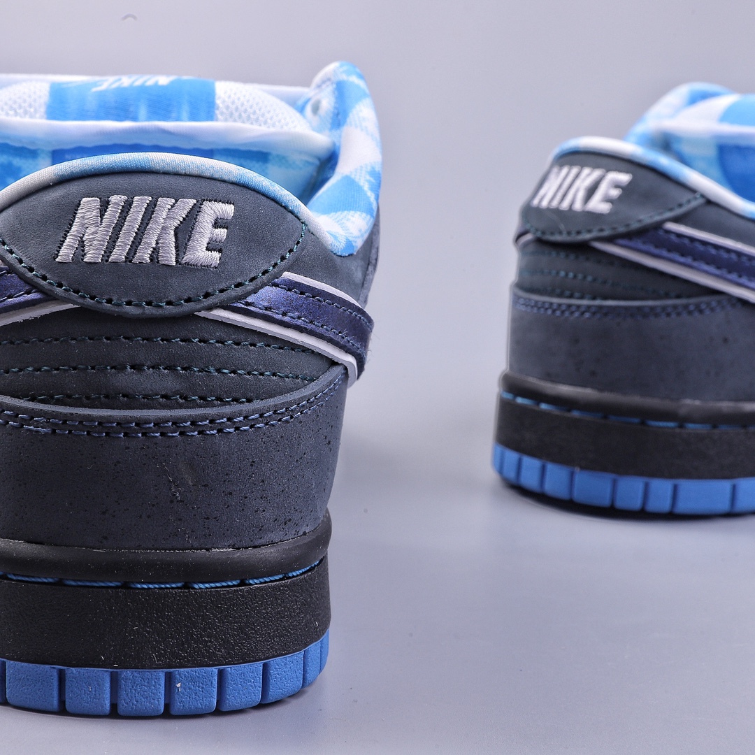 YH original custom original box double box correct version Concepts x Nike SB Dunk Low joint blue lobster 313170-342