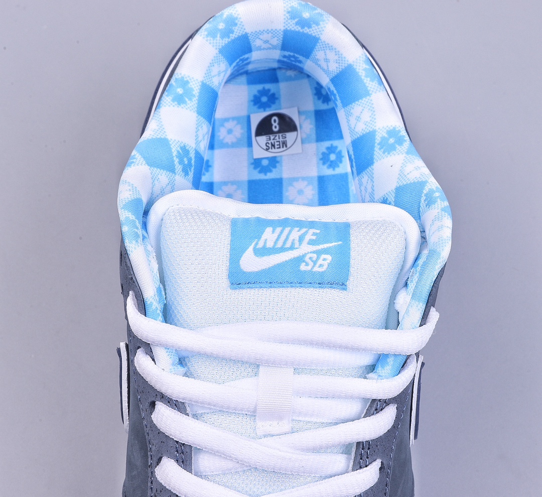 YH original custom original box double box correct version Concepts x Nike SB Dunk Low joint blue lobster 313170-342