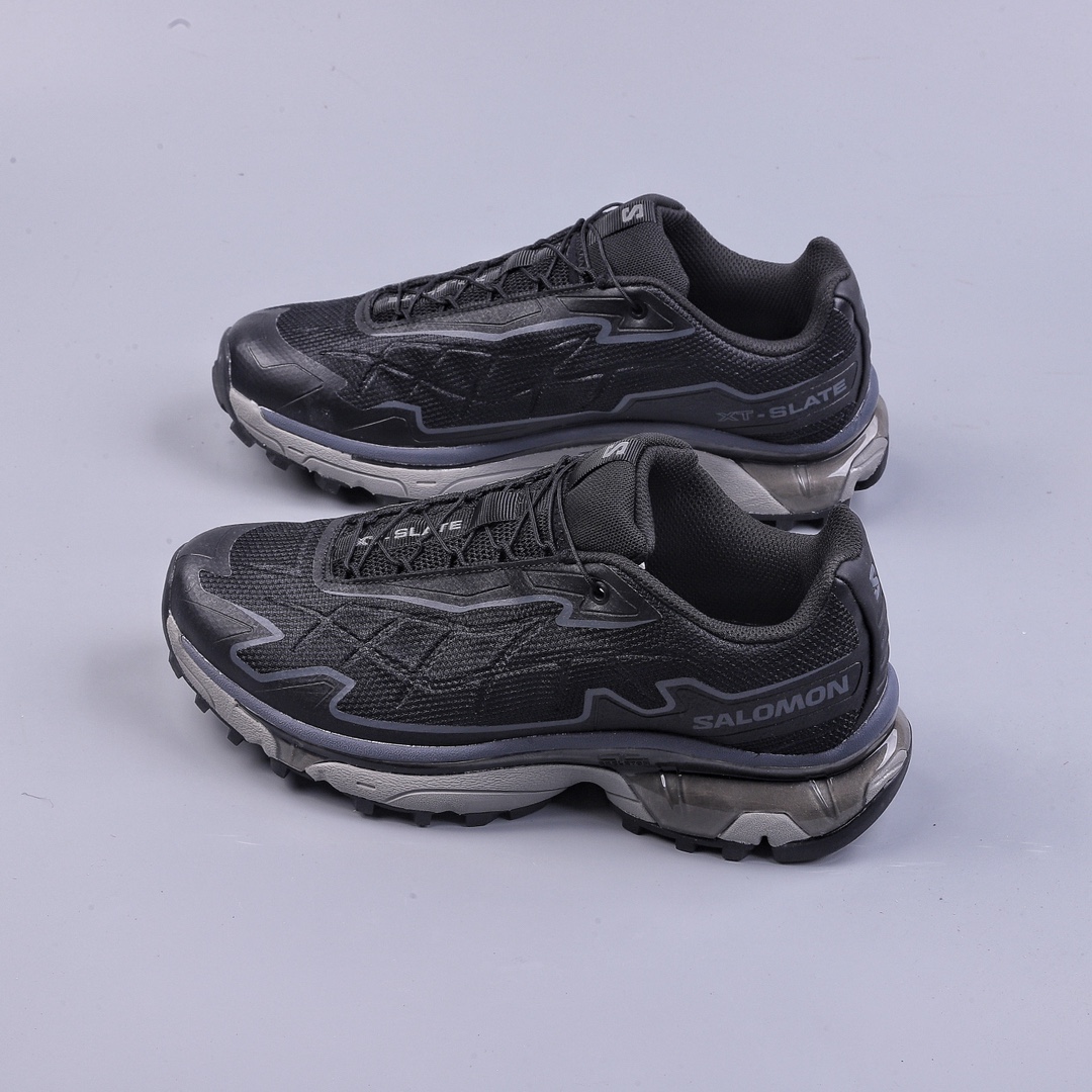 Green X Salomon XT-Slate For ”Wood Wood” Salomon outdoor cross-country running shoes 471326-28