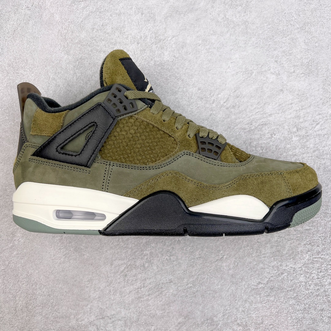 ＃K版纯原 Air Jordan AJ4 Retro \\\”Olive Canvas\\\” 军绿色 FB9927-200 全新升级改良 原鞋原楦原纸板同源开发 完美呈现乔4的版型 内侧正确双色网格 还原细节 原厂皮料 正确气垫颜色 正确网格工艺 正确拉帮工艺 全鞋原装材料制作 原档案原模具打造 支持全方位与正品对比 尺码：40 40.5 41 42 42.5 43 44 44.5 45 46 47.5-选品中心