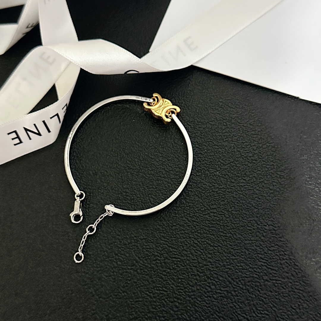 Celine Lock Motif Bracelets: Heritage Trunk-Inspired Charm Bracelets 8 i1690432430 410 3