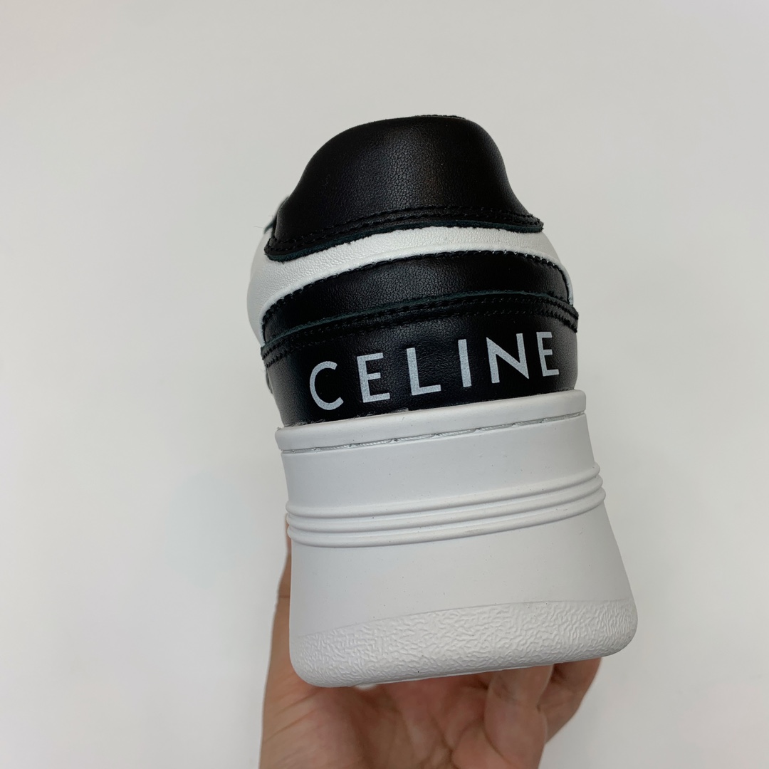 Celin*松糕厚底休闲鞋小白鞋明星