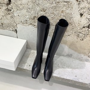 cheap online Best Designer The Row Long Boots Top quality Fake Calfskin Cowhide Genuine Leather Fall/Winter Collection