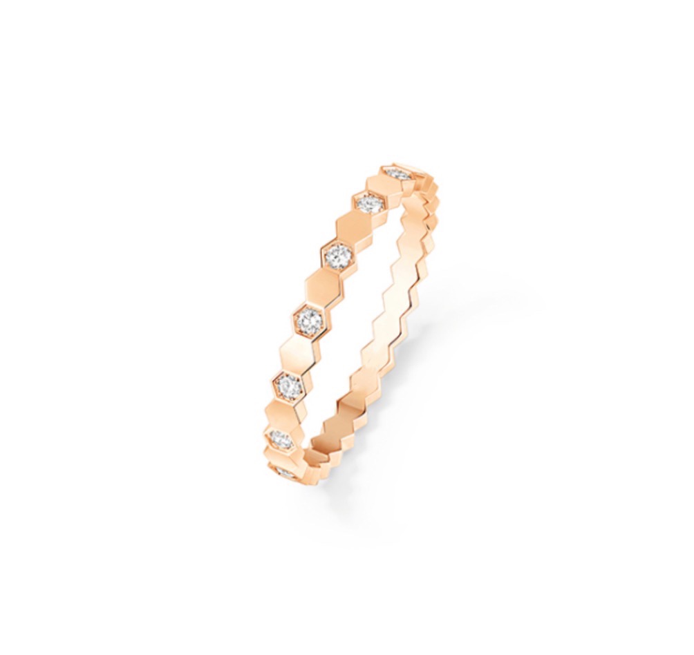 “S925 Silver Bee My Love Half-Drive Ring: Stylish and Elegant Design” - 图片 2