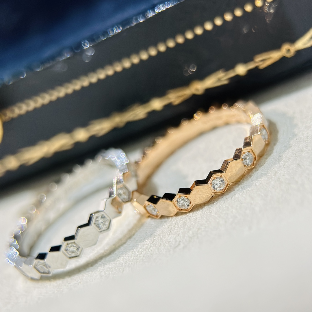 “S925 Silver Bee My Love Half-Drive Ring: Stylish and Elegant Design” - 图片 4